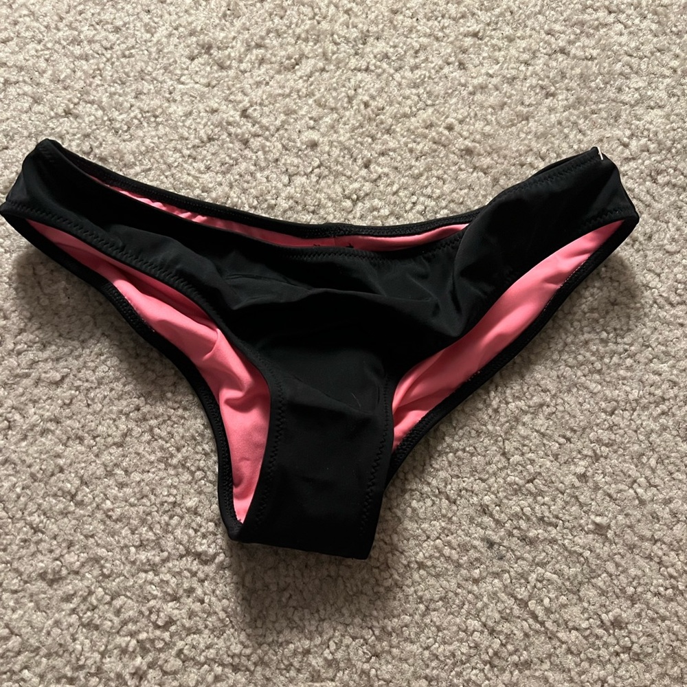 Victoria’s Secret PINK Black Bikini Bottoms